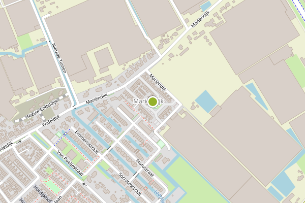 Ambulance-melding op Van Reenenplein, Honselersdijk op 28 juni, kaart-overzicht