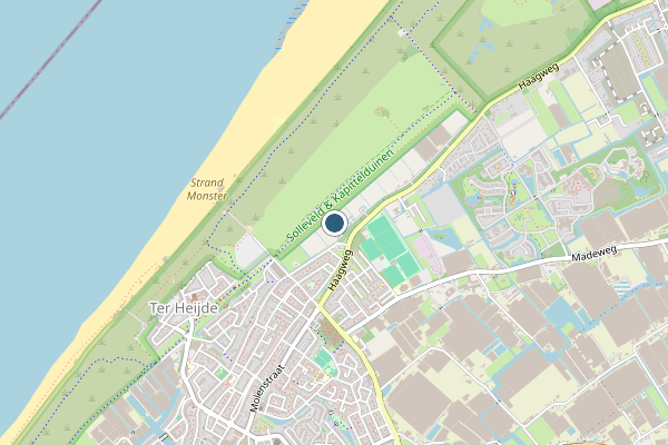 Politie-melding op Monster op 2 juli, kaart-overzicht