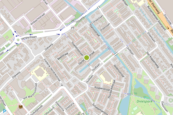Ambulance-melding op Gerbrandystraat, Naaldwijk op 7 juli, kaart-overzicht