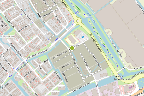 Ambulance-melding op Kweektuin, De Lier op 11 juli, kaart-overzicht