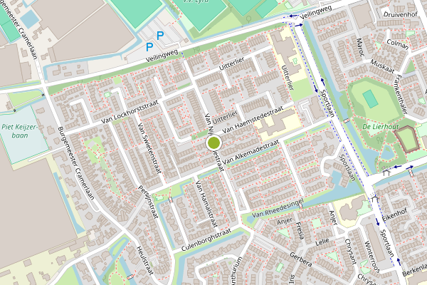 Ambulance-melding op van Nijenrodestraat, De Lier op 13 juli, kaart-overzicht