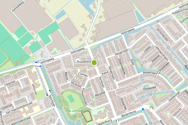 Ambulance-melding op Kerklaan, De Lier op 17 juli, kaart-overzicht