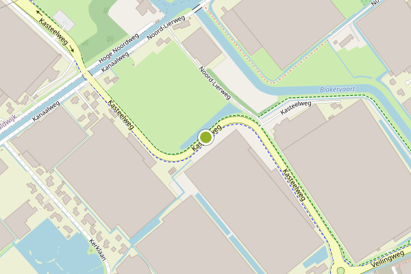 Ambulance-melding op Kasteelweg, De Lier op 11 mei, kaart-overzicht