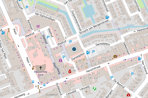 Politie-melding op Struyck van Bergenstraat, Wateringen op 14 mei, kaart-overzicht