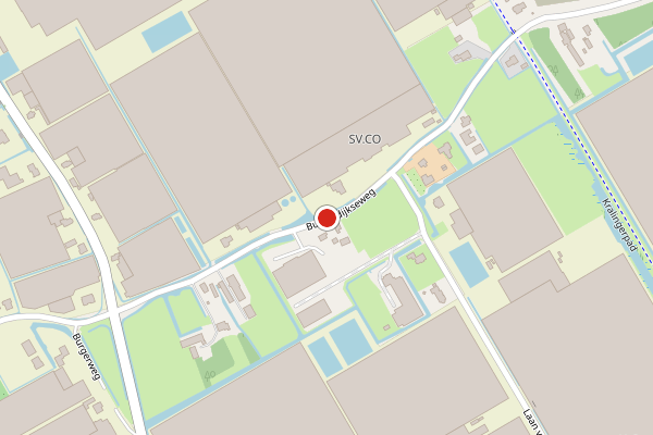 Brandweer-melding op Burgerdijkseweg, De Lier op 15 mei, kaart-overzicht