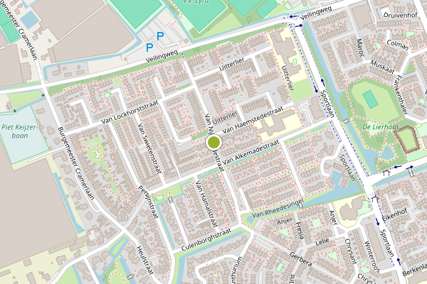 Ambulance-melding op van Nijenrodestraat, De Lier op 15 mei, kaart-overzicht