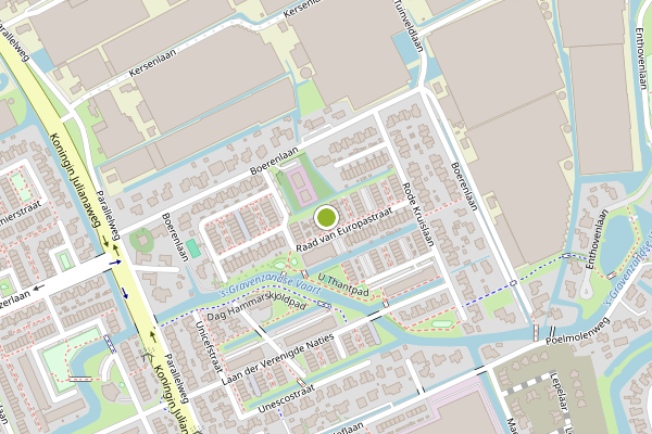 Ambulance-melding op Raad van Europastraat, 's-Gravenzande op 26 juli, kaart-overzicht
