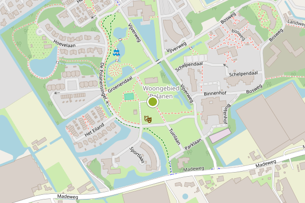 Ambulance-melding op Tuinlaan, Monster op 27 juli, kaart-overzicht