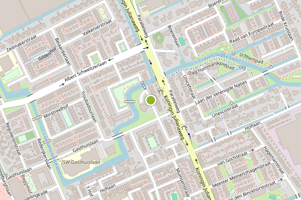 Ambulance-melding op Martin Luther Kingstraat, 's-Gravenzande op 29 juli, kaart-overzicht