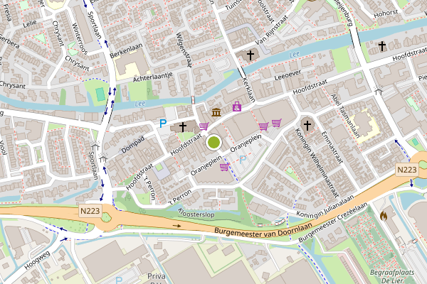 Ambulance-melding op Prinses Margrietstraat, De Lier op 30 juli, kaart-overzicht