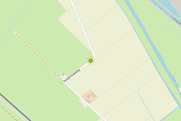 Ambulance-melding op Polderhaakweg, Hoek van Holland op 30 juli, kaart-overzicht