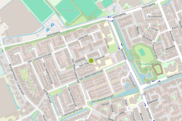 Ambulance-melding op van Haemstedestraat, De Lier op 31 juli, kaart-overzicht