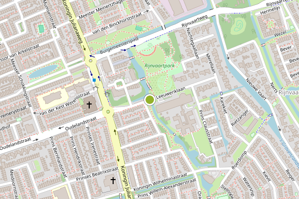 Ambulance-melding op Leeuweriklaan, 's-Gravenzande op 31 juli, kaart-overzicht