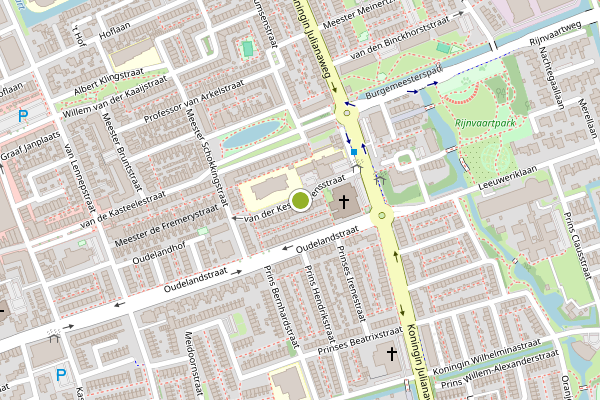 Ambulance-melding op Wittensstraat, 's-Gravenzande op 2 augustus, kaart-overzicht