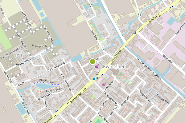 Ambulance-melding op Pastoor Vinkesteynstraat, Kwintsheul op 2 augustus, kaart-overzicht