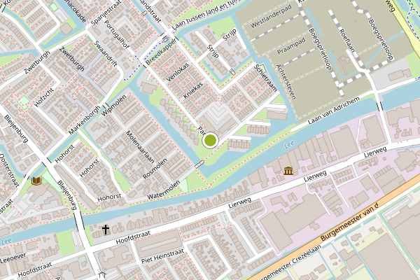 Ambulance-melding op Parklaan, De Lier op 20 mei, kaart-overzicht
