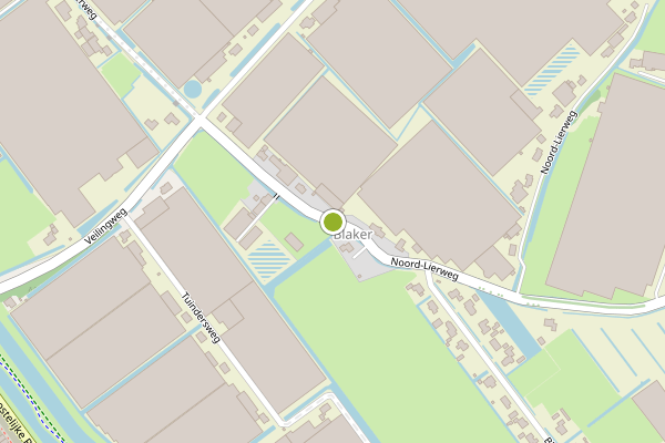 Ambulance-melding op Noord-Lierweg, De Lier op 3 augustus, kaart-overzicht