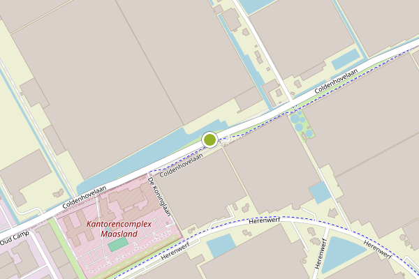 Ambulance-melding op Coldenhovelaan, De Lier op 23 mei, kaart-overzicht