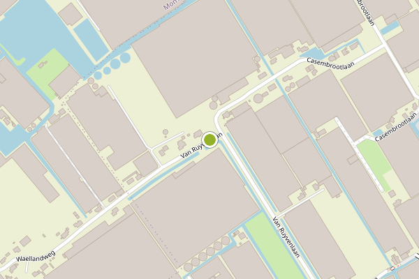 Ambulance-melding op Van Ruyvenlaan, Poeldijk op 24 mei, kaart-overzicht