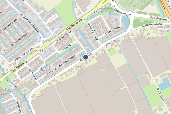 Politie-melding op Groenepad, Kwintsheul op 27 mei, kaart-overzicht