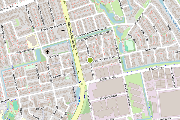 Ambulance-melding op Jan van Nassaustraat, 's-Gravenzande op 31 mei, kaart-overzicht