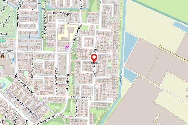 Brandweer-melding op Vergulde Draeckweg, Hoek van Holland op 29 april, kaart-overzicht
