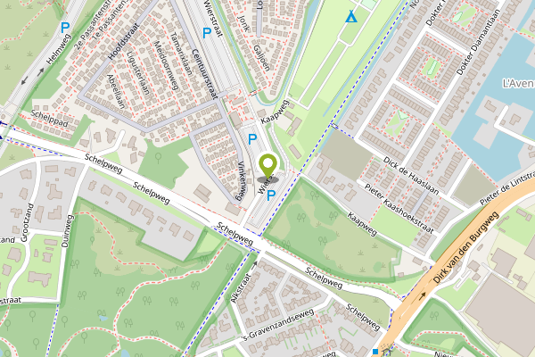 Ambulance-melding op Wierstraat, Hoek van Holland op 30 april, kaart-overzicht