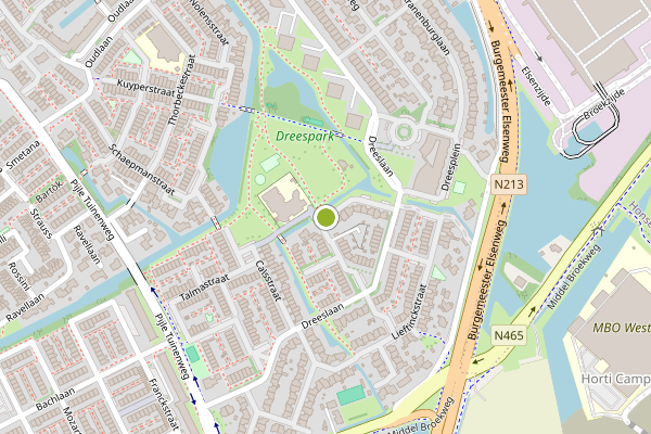 Ambulance-melding op Aalbersestraat, Naaldwijk op 7 juni, kaart-overzicht