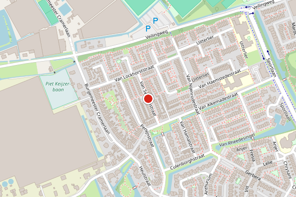 Brandweer-melding op van Swietenstraat, De Lier op 12 juni, kaart-overzicht