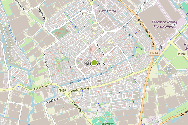 Ambulance-melding op Naaldwijk op 17 juni, kaart-overzicht