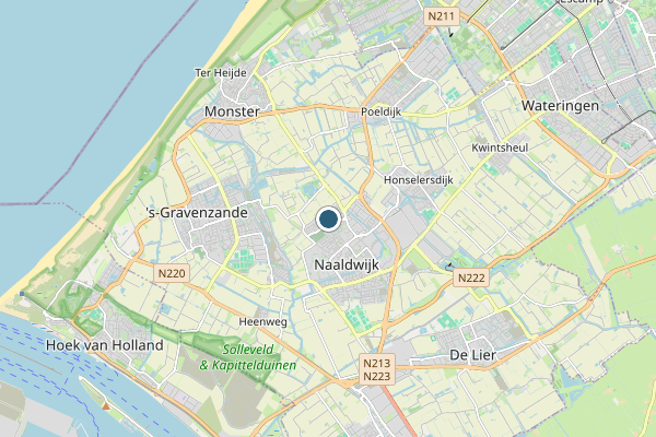 Politie-melding op Eisenhowerlaan, Den Haag op 22 juni, kaart-overzicht