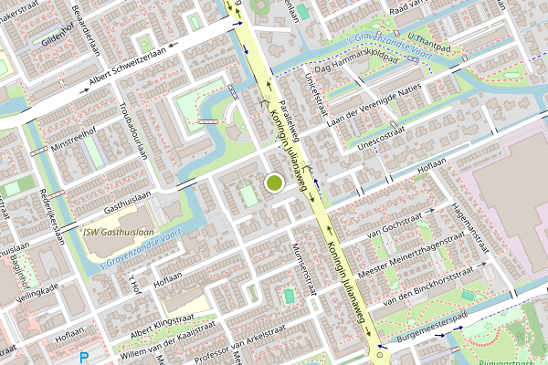 Ambulance-melding op Mahatma Gandhistraat, 's-Gravenzande op 6 mei, kaart-overzicht