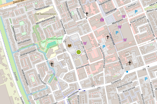 Ambulance-melding op Pijperplein, 's-Gravenzande op 3 mei, kaart-overzicht