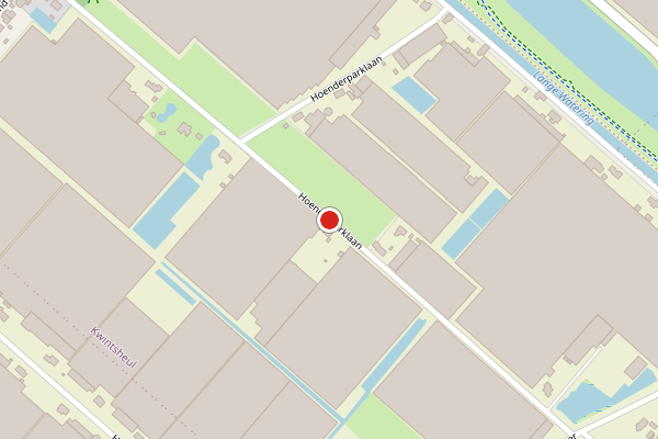 Brandweer-melding op Hoenderparklaan, Kwintsheul op 24 april, kaart-overzicht