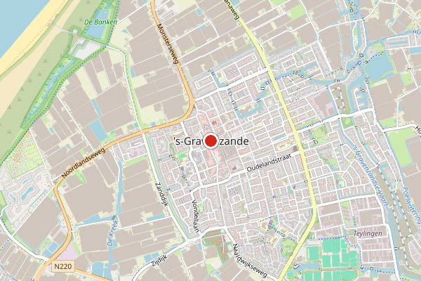 Brandweer-melding op Heenweg, 's-Gravenzande op 4 mei, kaart-overzicht
